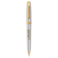 Sheaffer PRELUDE Brushed Chrome Gold Kugelschreiber BC1530